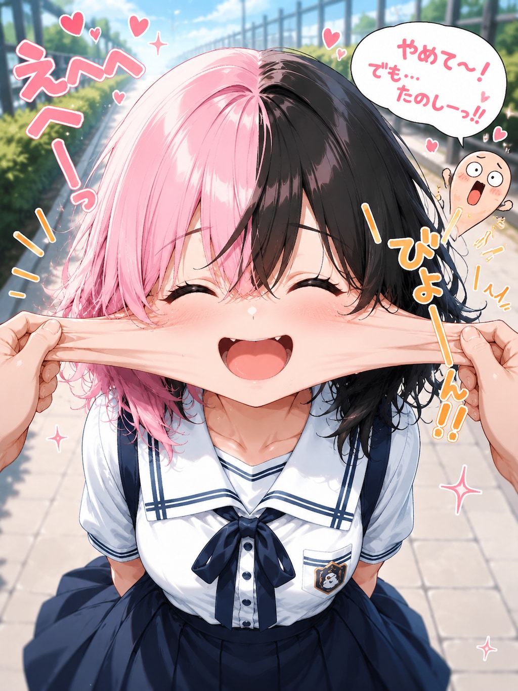 びよーん