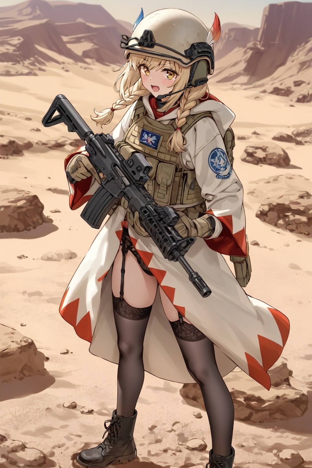 砂漠の傭兵の白魔道士