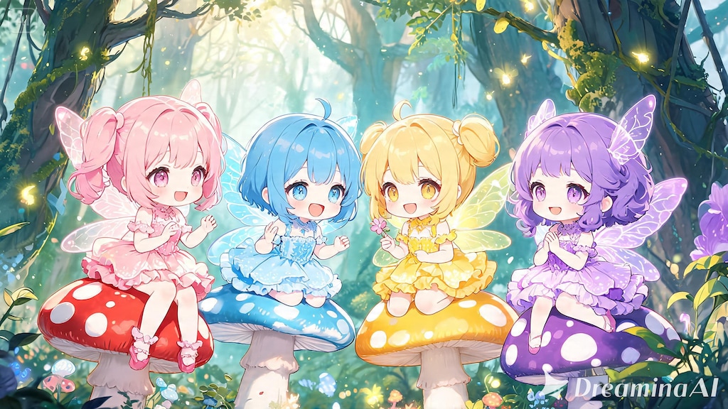 【#フェアリーフェス】森の妖精さん