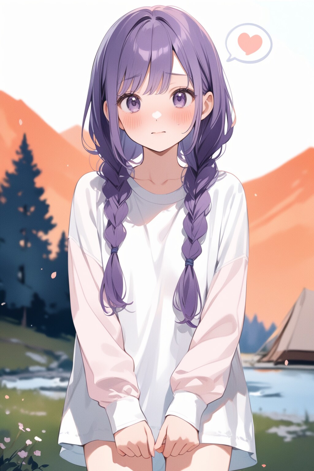 キャンプ女子（1） | の人気AIイラスト・グラビア