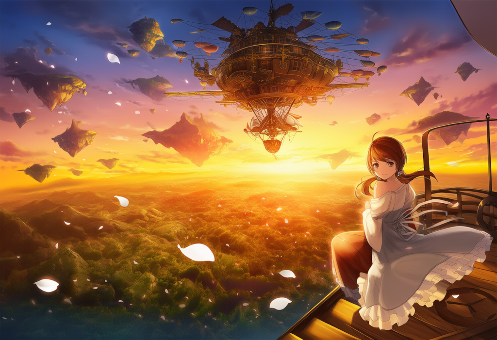 異世界の定期飛行船