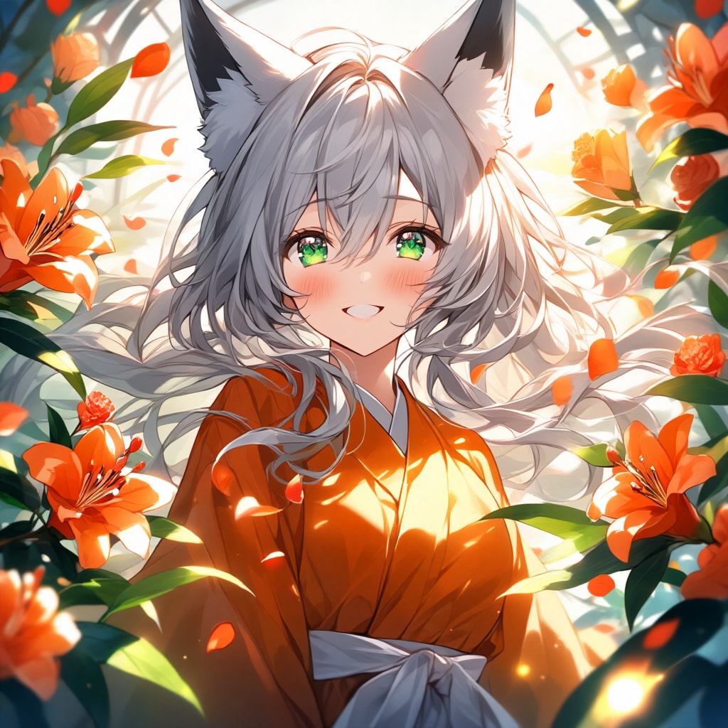 狐白 | の人気AIイラスト・グラビア