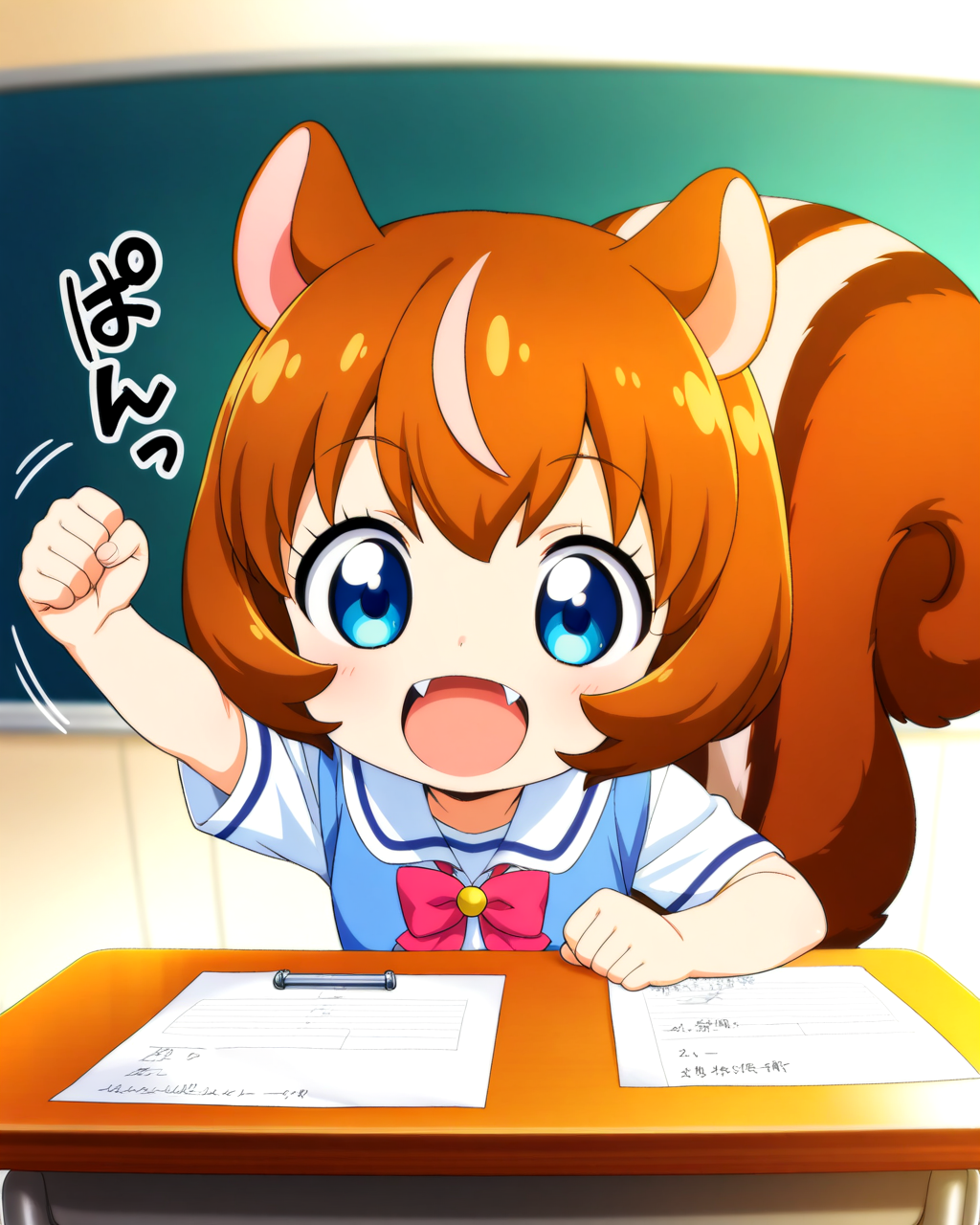 今日はガッツポーズの日