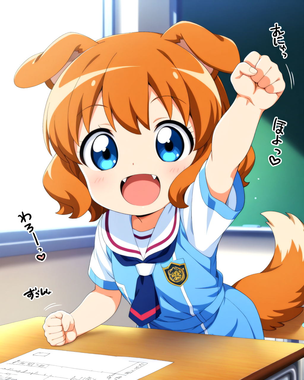 今日はガッツポーズの日