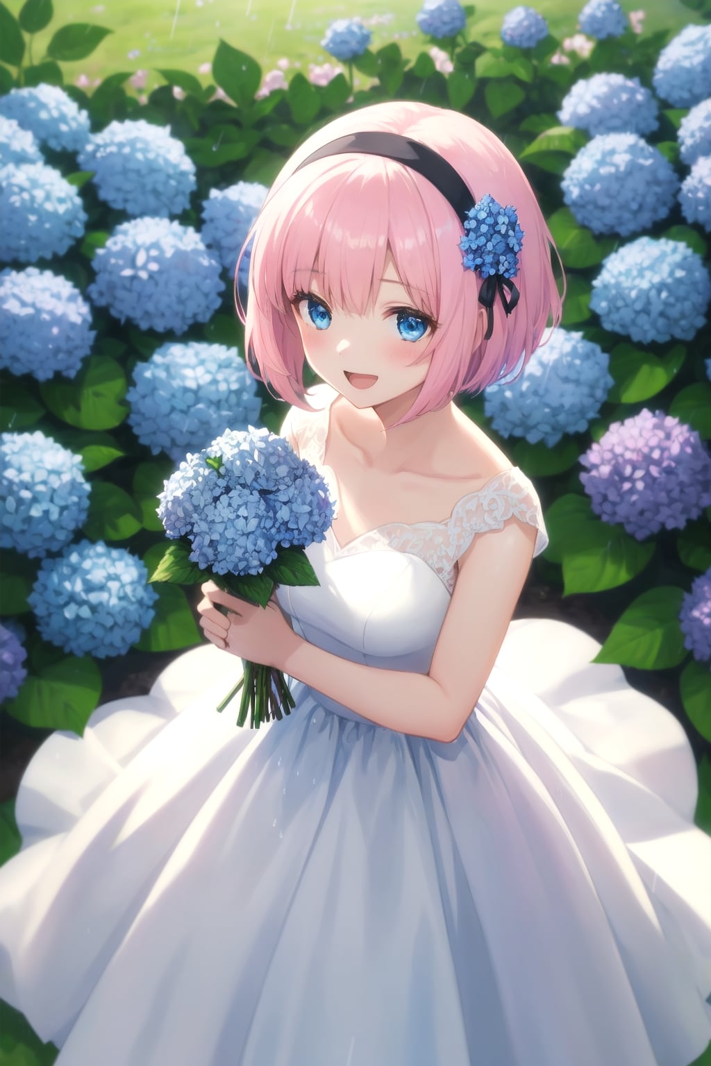 紫陽花の花嫁（バイト）