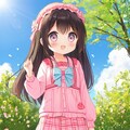 春の丘の上 5枚目