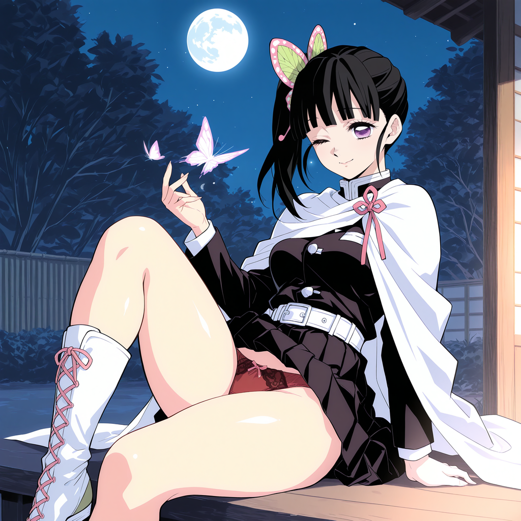 カナヲのサービスショット / Service shot of Kanao