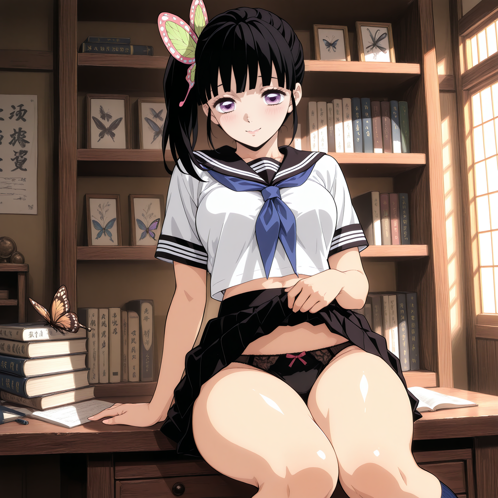 カナヲのサービスショット / Service shot of Kanao