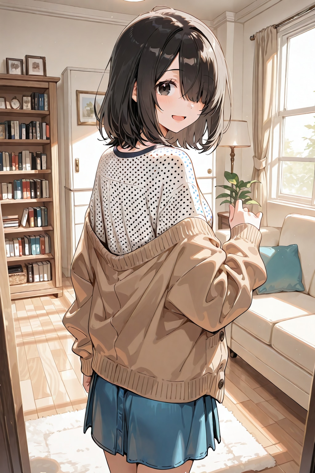 めかくれ女子＃１８３ | の人気AIイラスト・グラビア