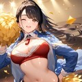 チアガールさん 2枚目