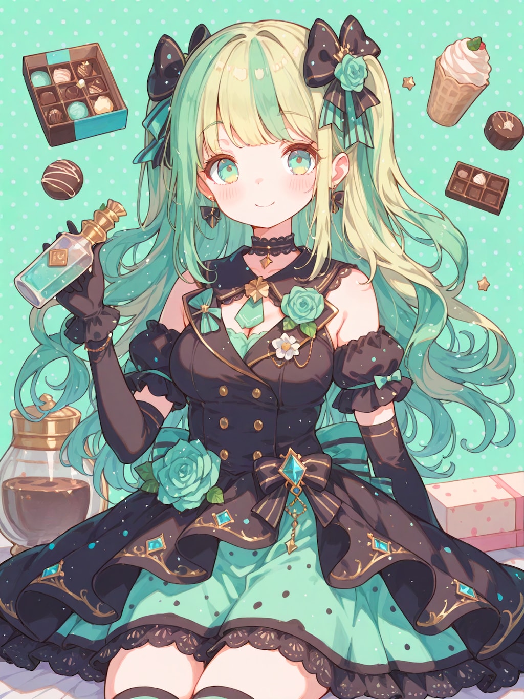 チョコミントに囲まれた生活