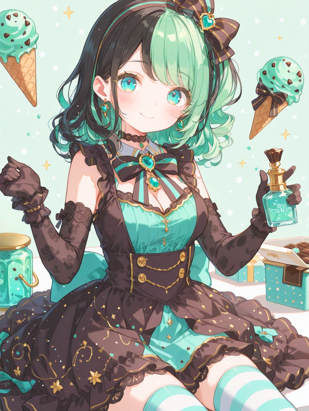 チョコミントに囲まれた生活