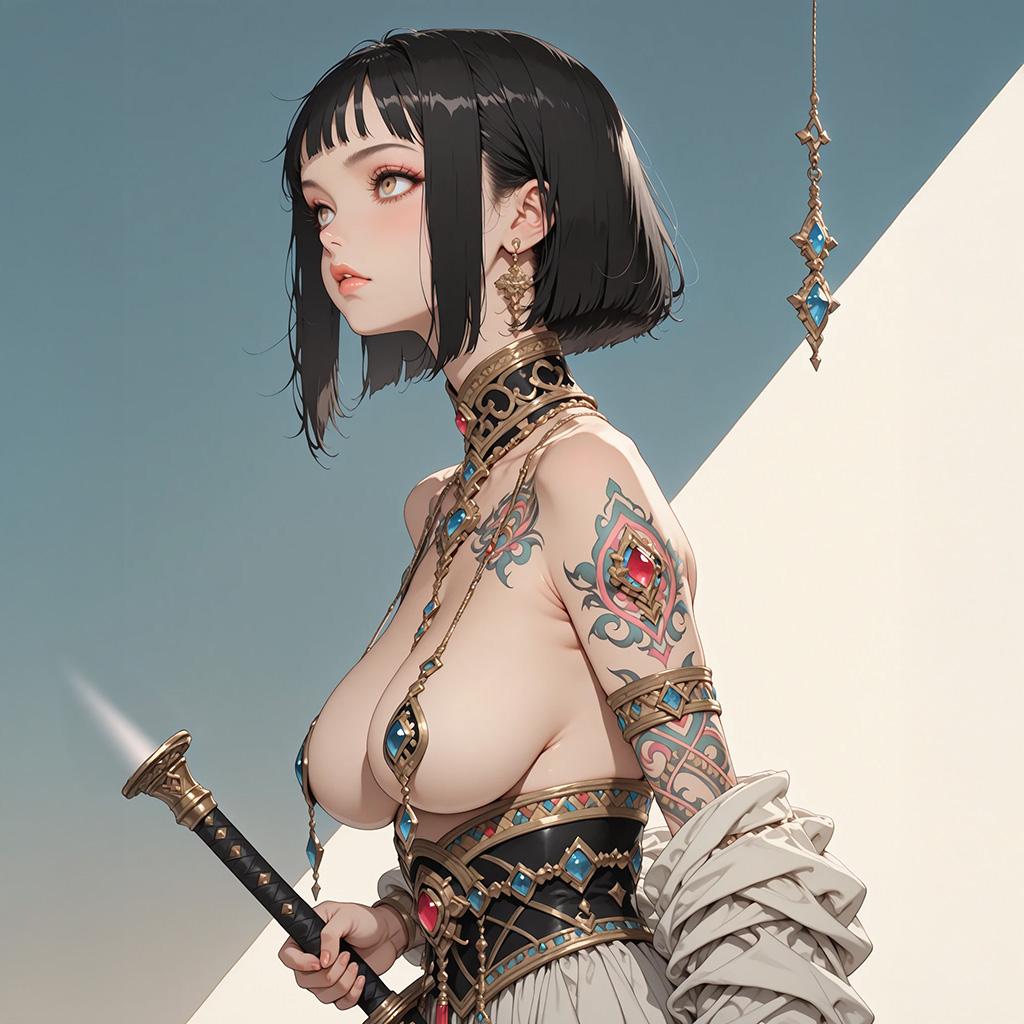 ちょっと出世した女剣闘士