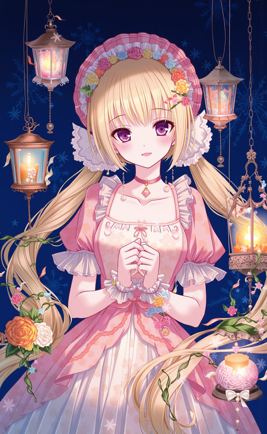 祈りのろうそくの光 | の人気AIイラスト・グラビア