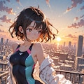 夕焼け 5枚目