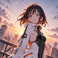 夕焼け 3枚目