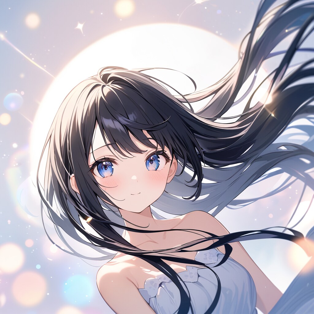 きれいな黒髪のかわいい君２