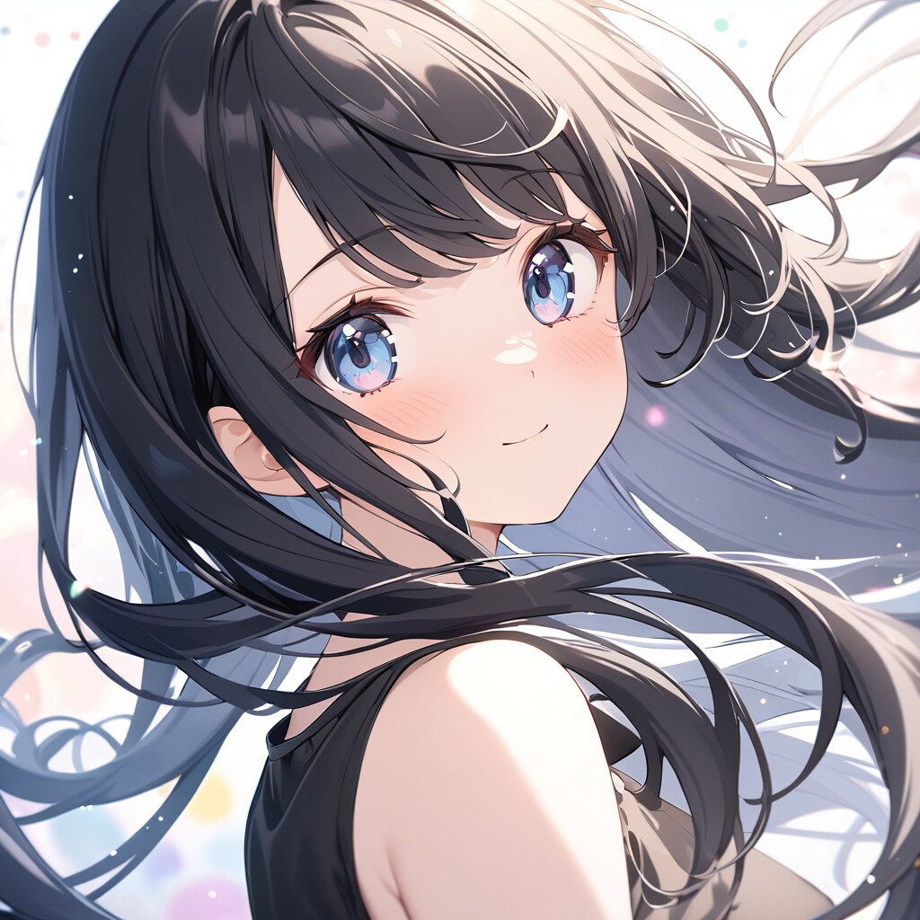 きれいな黒髪のかわいい君２