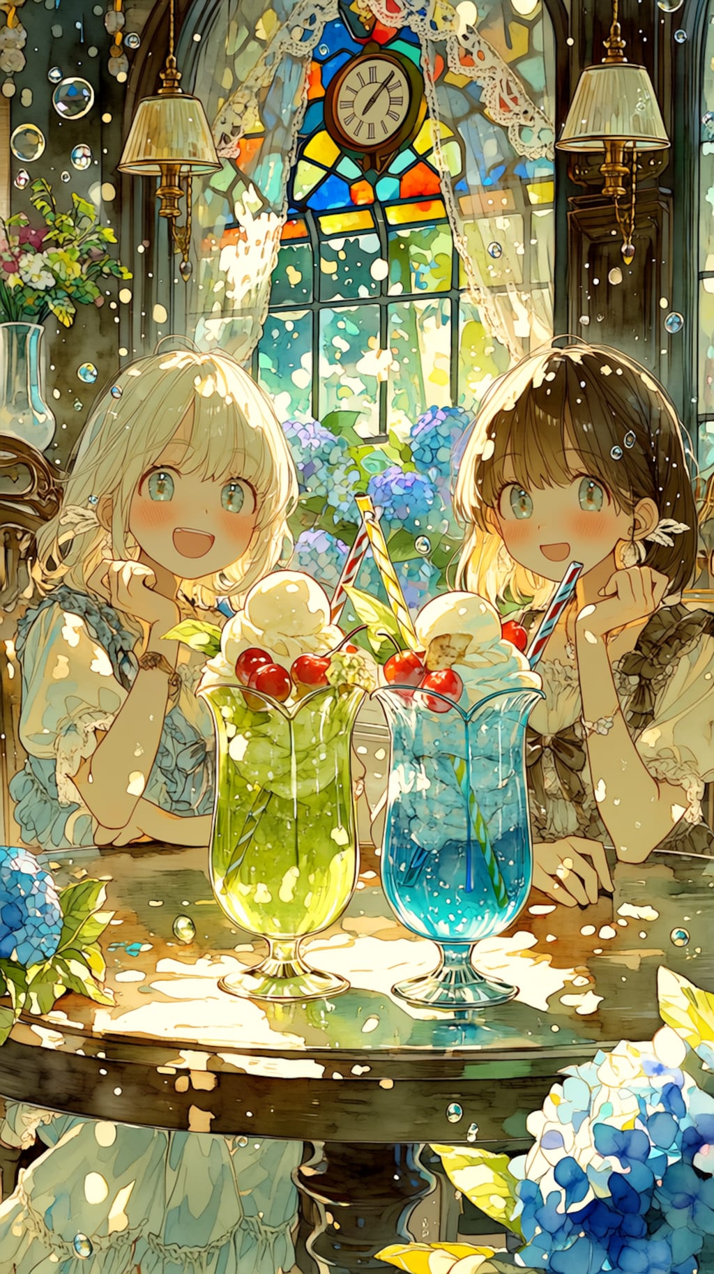 純喫茶で涼みながらクリ－ムソ－ダ