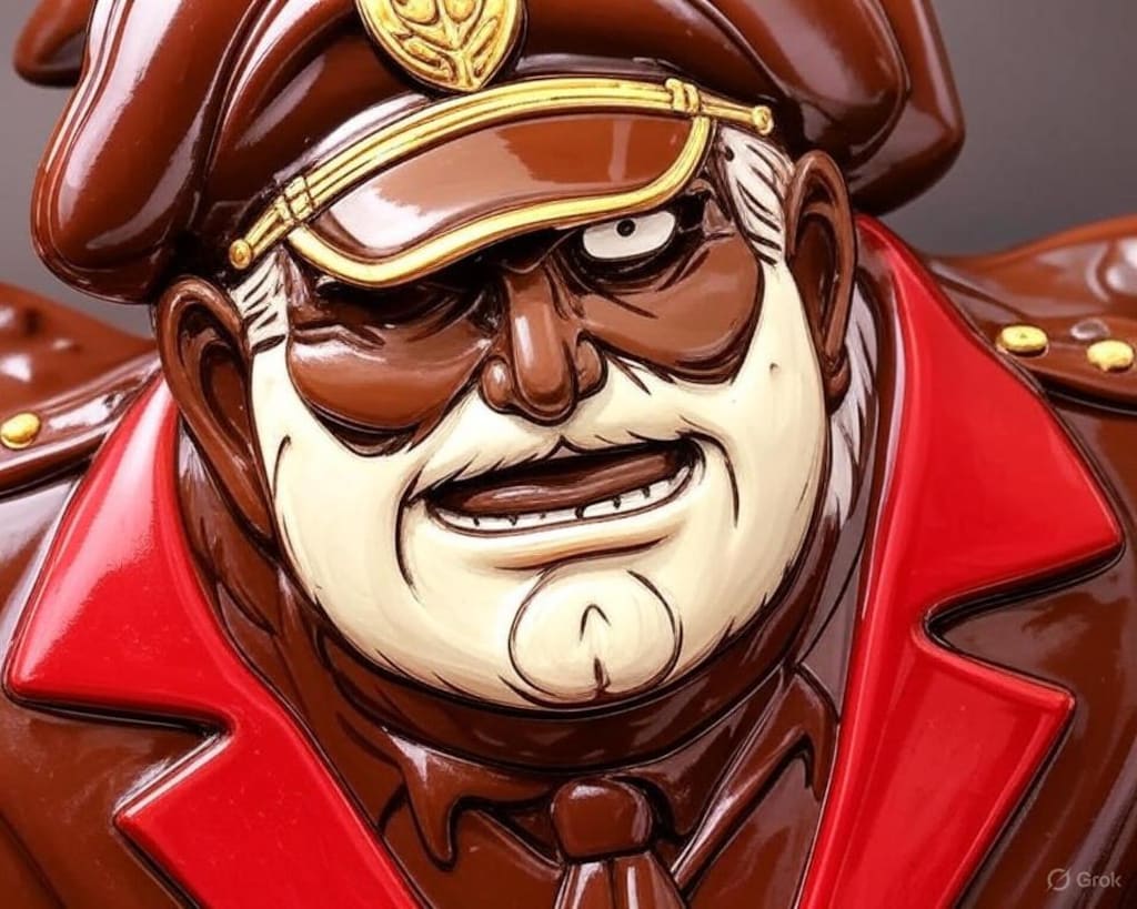 【Grok】試しにやってみたチョコ艦長