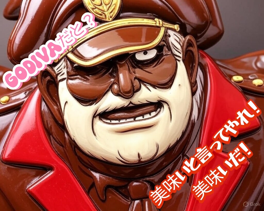 【Grok】試しにやってみたチョコ艦長