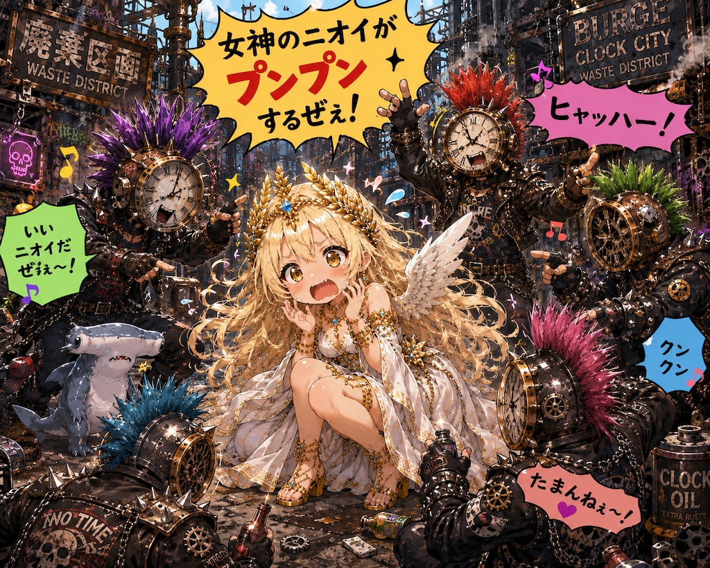 ピンチだ！勝利の女神！
