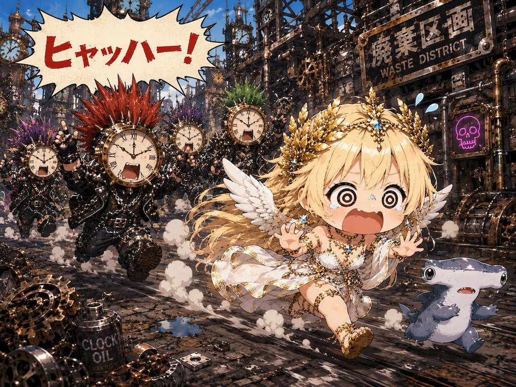 ピンチだ！勝利の女神！