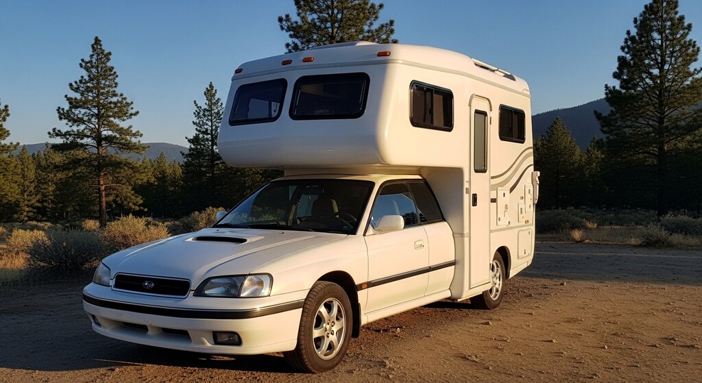 レガシィツーリングワゴンキャンピングカー