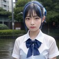 雨びっちょりちゃん 9枚目