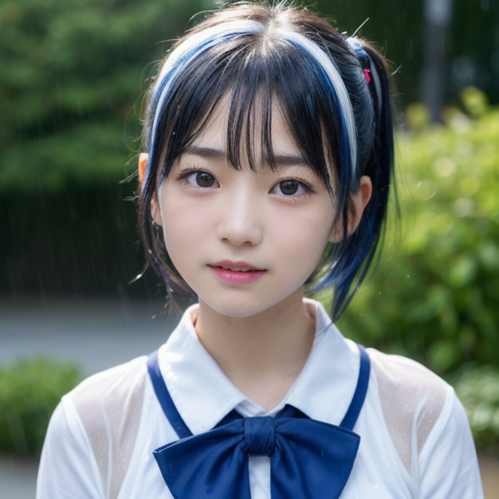 雨びっちょりちゃん