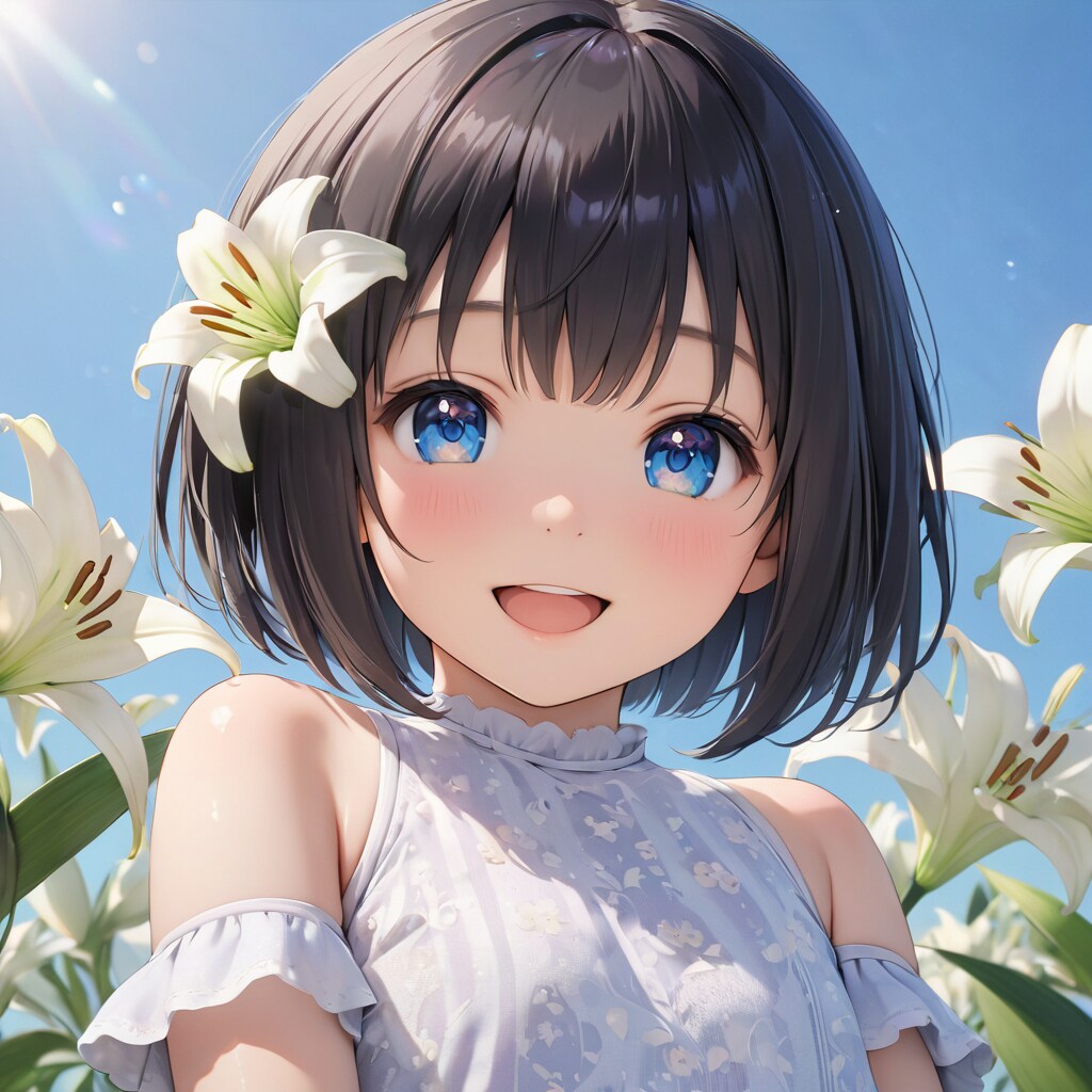 今日の誕生花はユリ