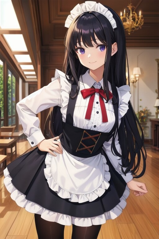 黒メイドさん
