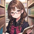 大図書館の図書委員長さん 3枚目