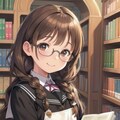 大図書館の図書委員長さん 2枚目