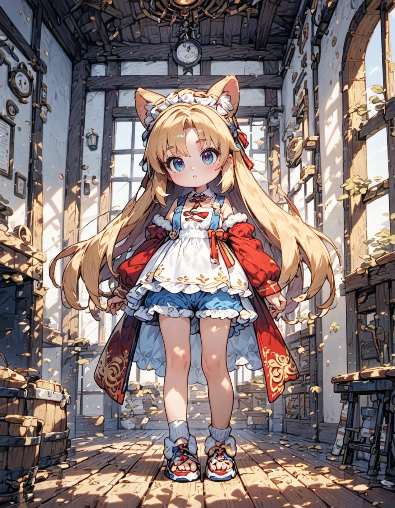 The Clockmaker’s Fox Child | の人気AIイラスト・グラビア