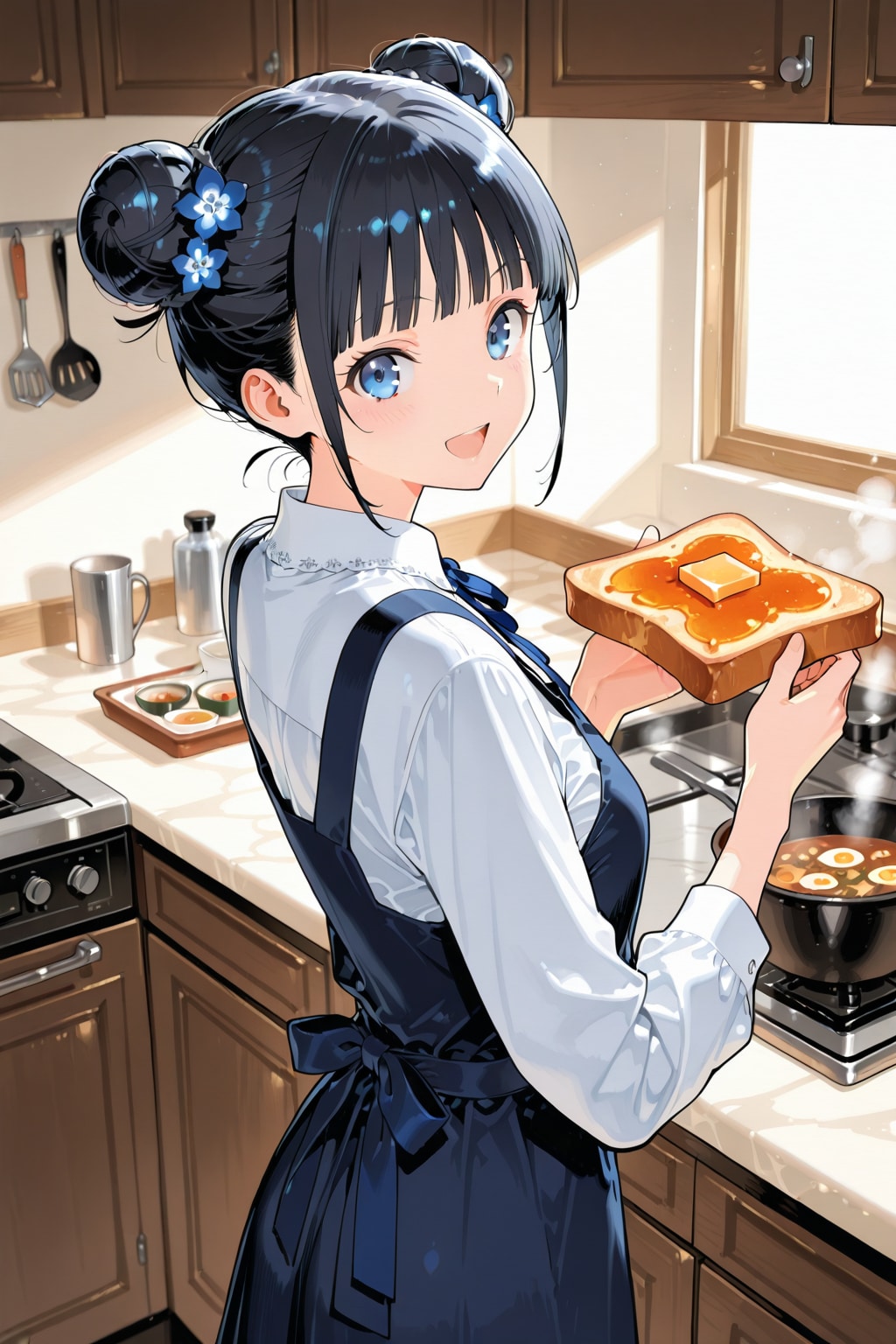 おだんごちゃん🍡✨と朝ごはん🍚✨　1/21