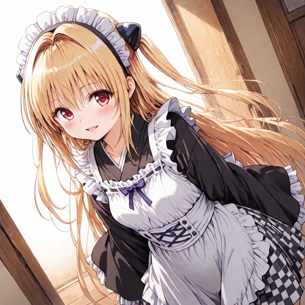 メイドでご奉仕ヤミちゃん