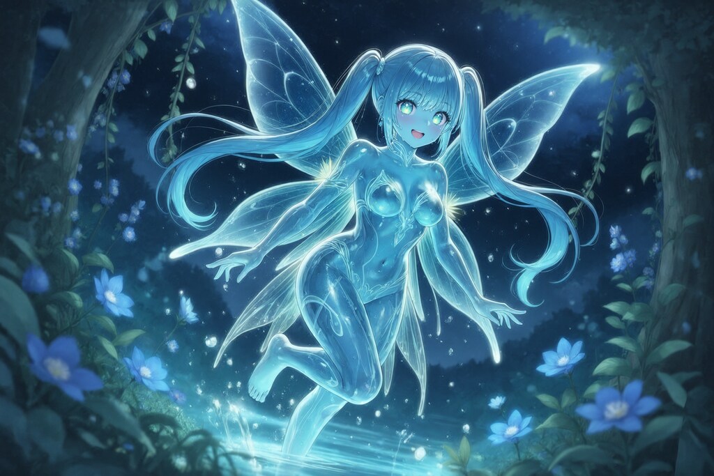 水の妖精さん