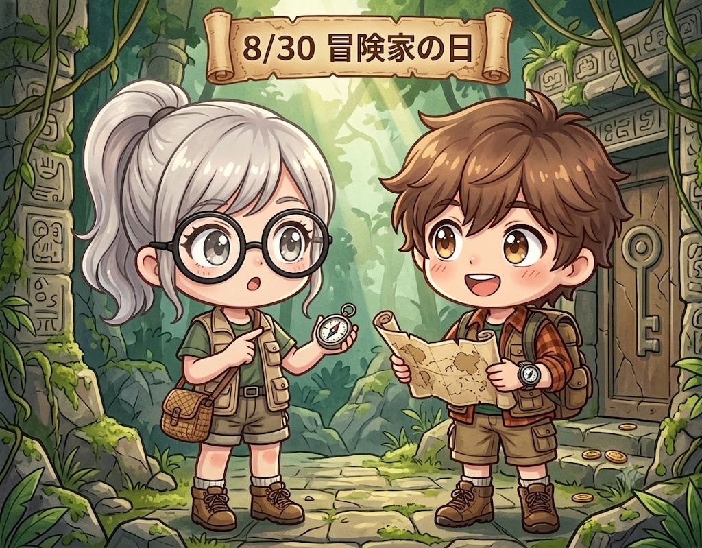 今日は「冒険家の日」