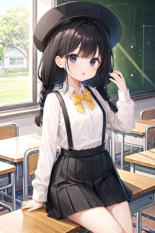 帽子をかぶった女の子 | の人気AIイラスト・グラビア