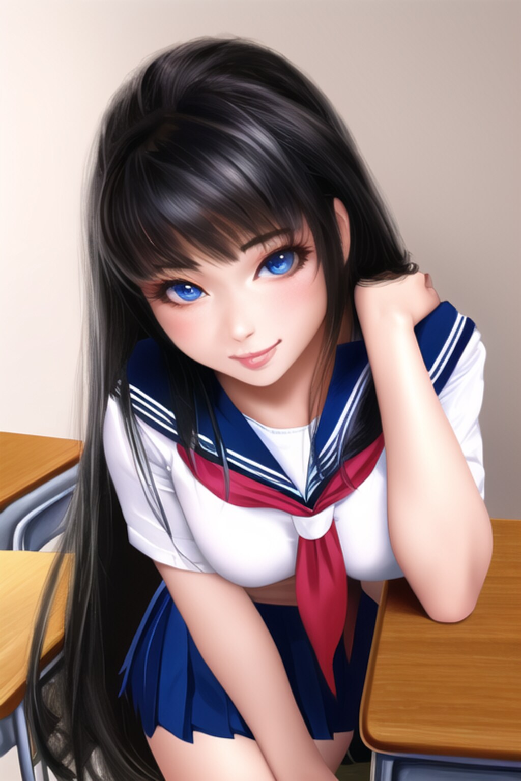 黒髪ロングちゃんをリアルにしたいその２