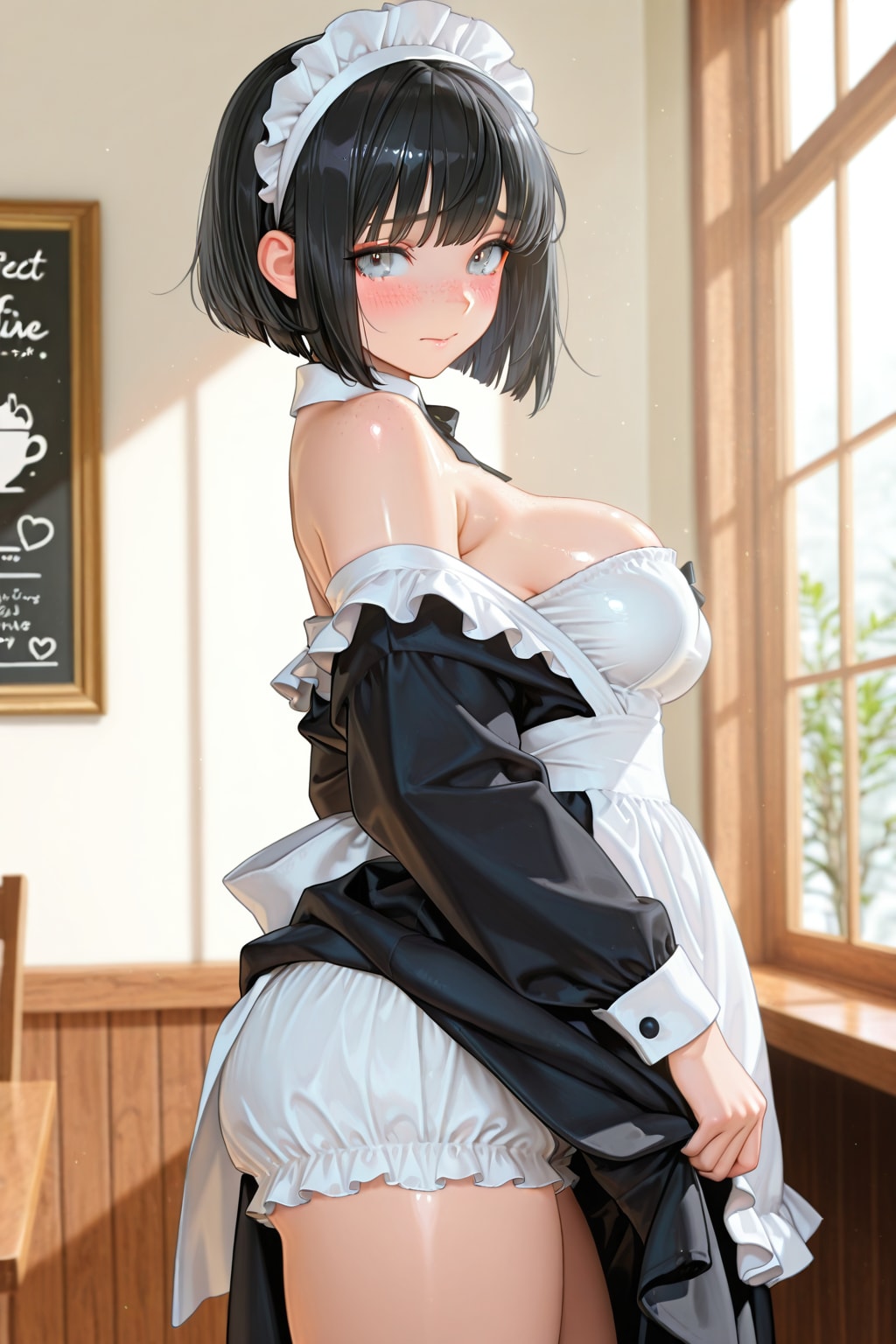 ドロワーズを穿いたそばかすボブちゃん