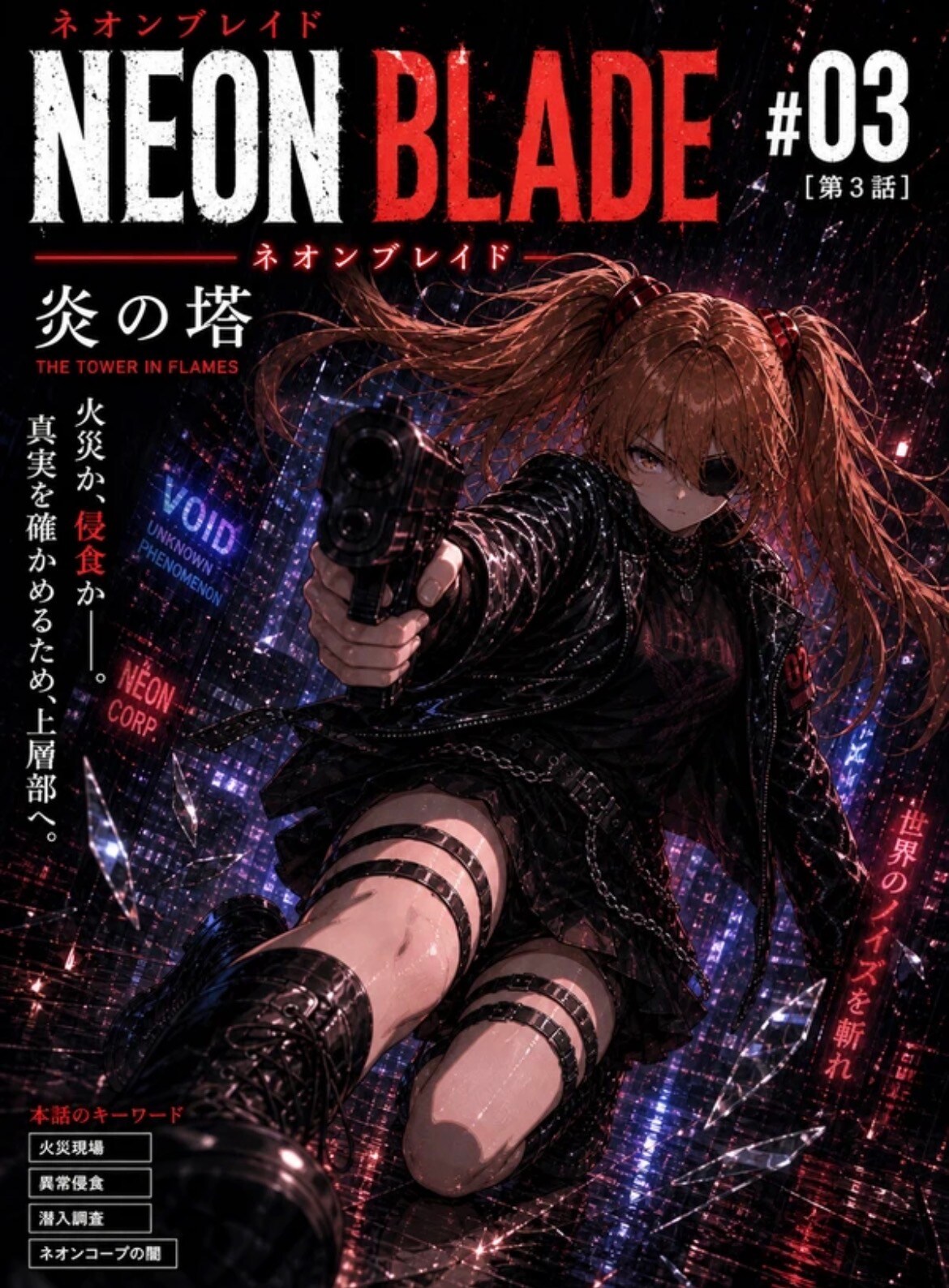 NEON BLADE EPISODE 03「炎の塔」