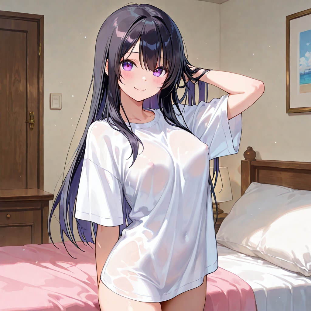 胸ポチに気づいてない凛ちゃん（R18）