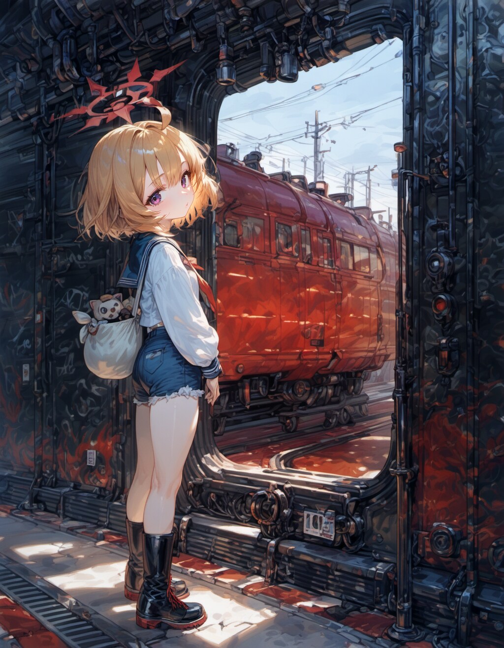 Waiting for the Train