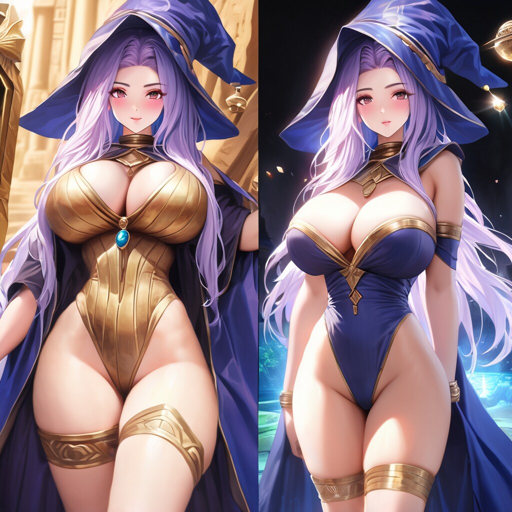 美人魔法使い姉妹　～明るい時間に活動的な姉と、夜の世界に魅了された妹～