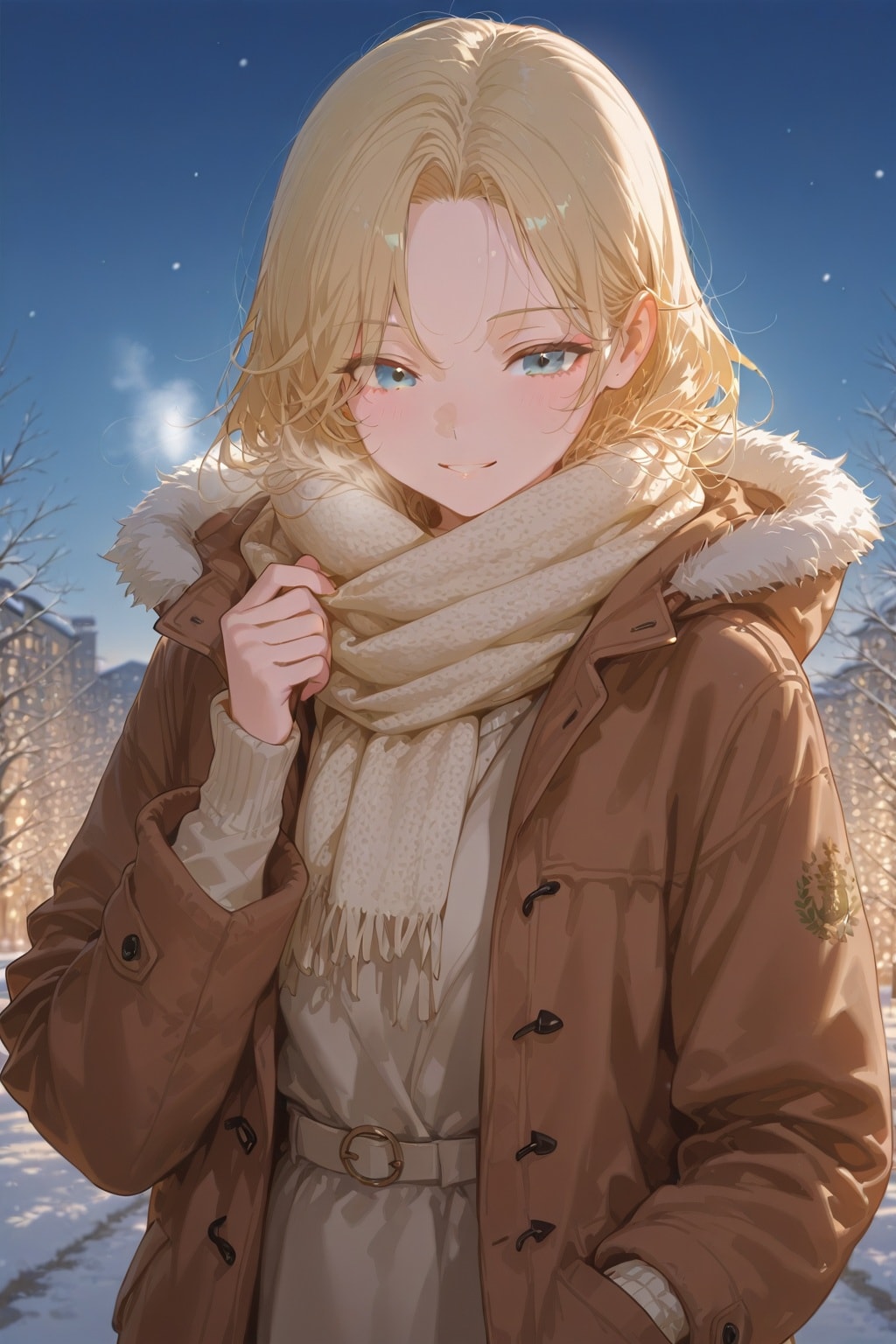 冬の美少女 | の人気AIイラスト・グラビア