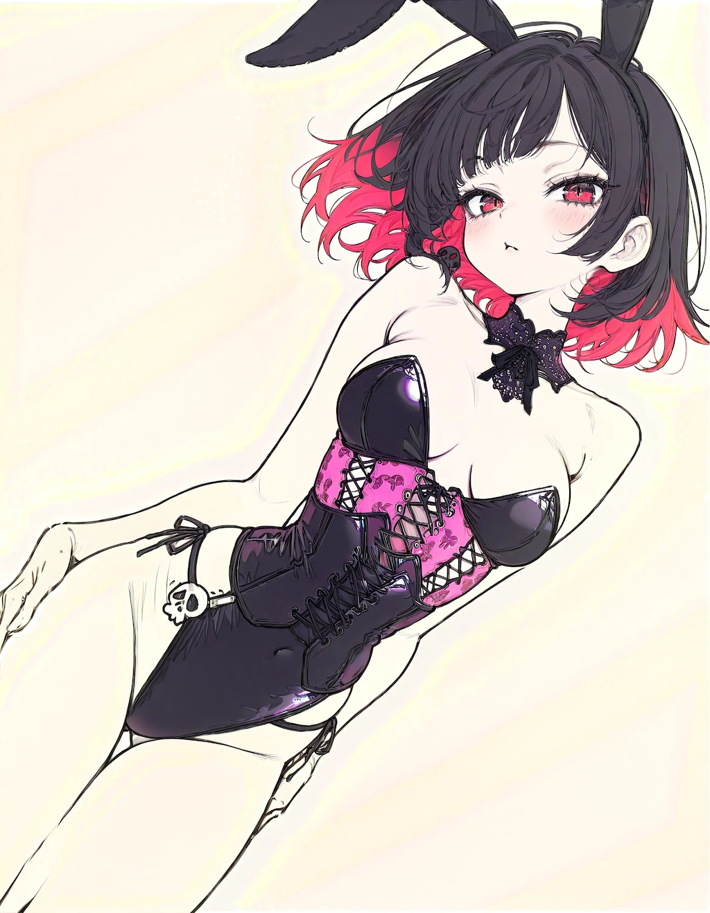 Dark Skeleton Costume