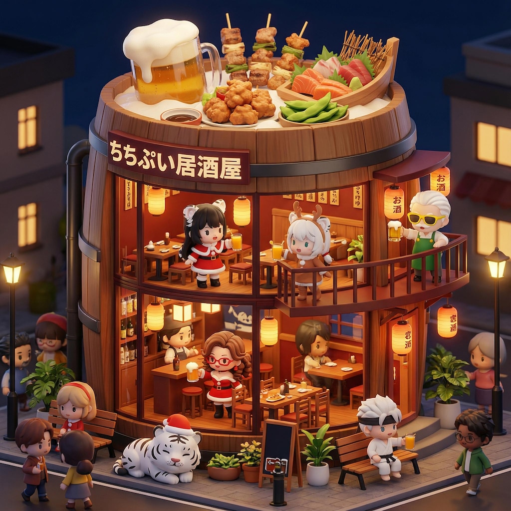 ちちぷい居酒屋。