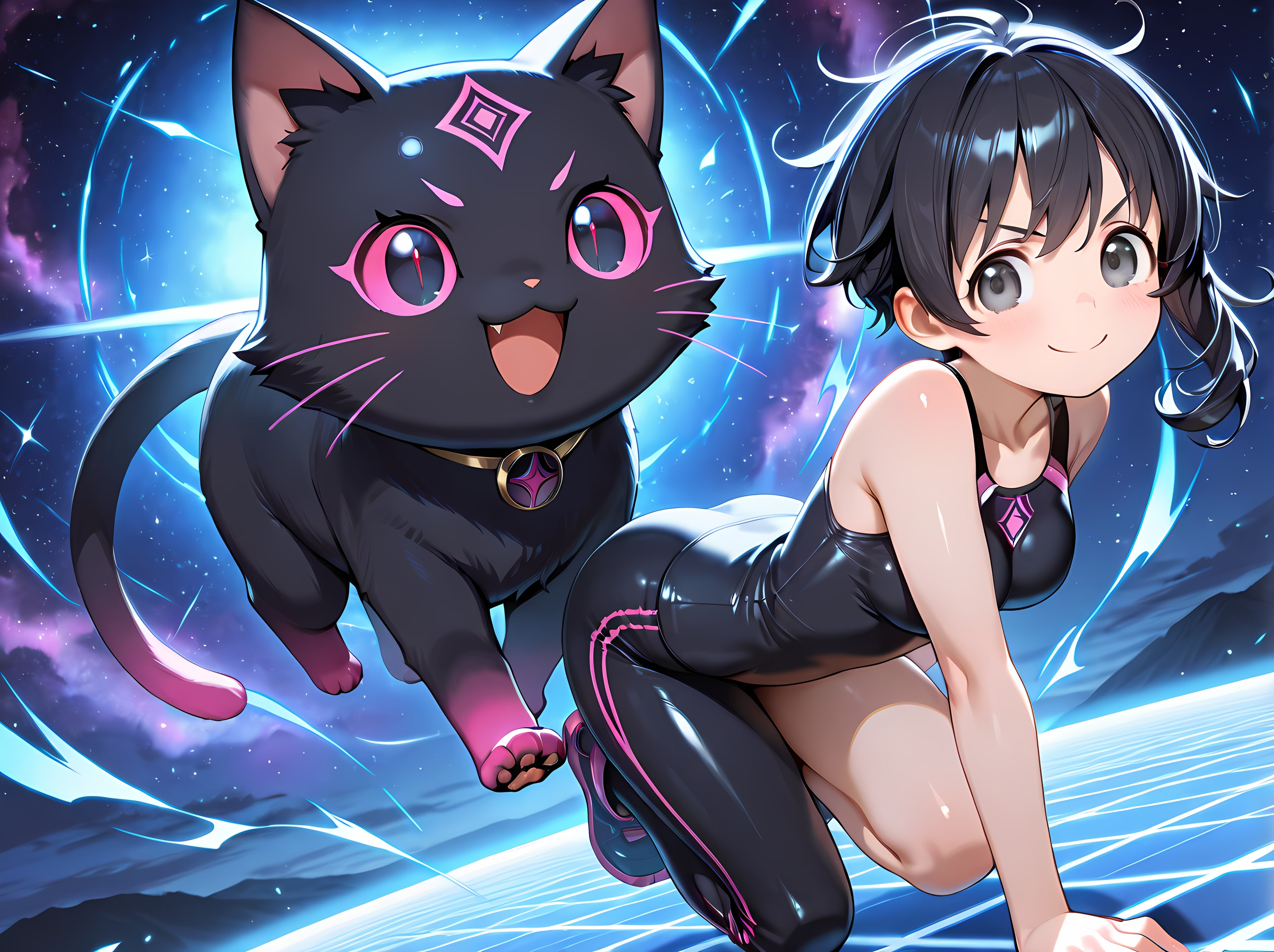 異次元ニャンコとセンちゃん🐈